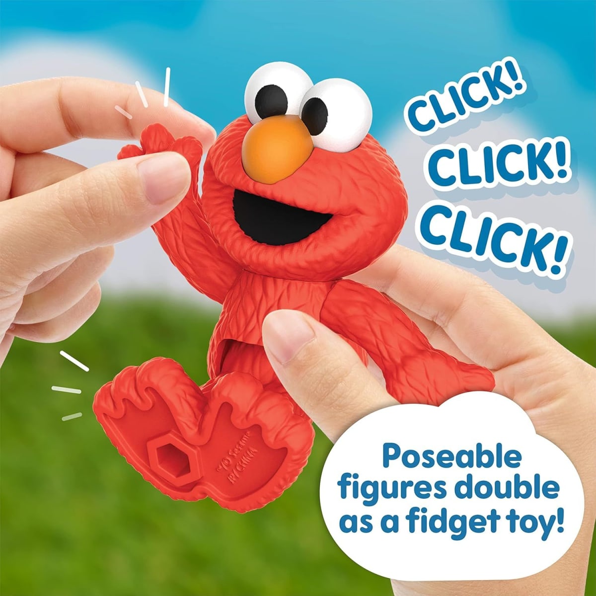 Figuras x 6 Plaza Sésamo Amigos3