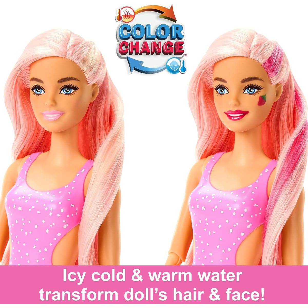 Muñeca Barbie Pop Reveal y Accesorios, Aroma de Limonada de Fresa3