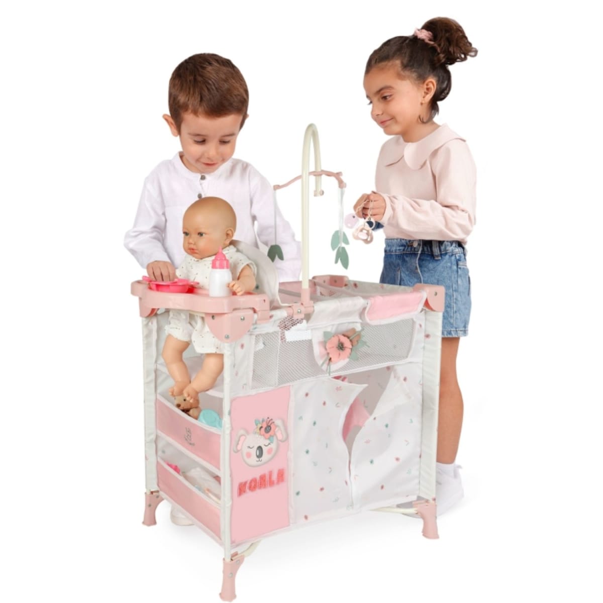 Armario Cambiador de Muñecas Plegable Koala con Accesorios3