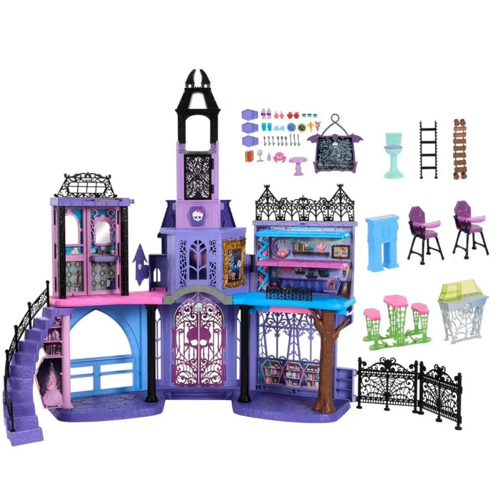 Monster High Escuela del Terror +35 Accesorios1