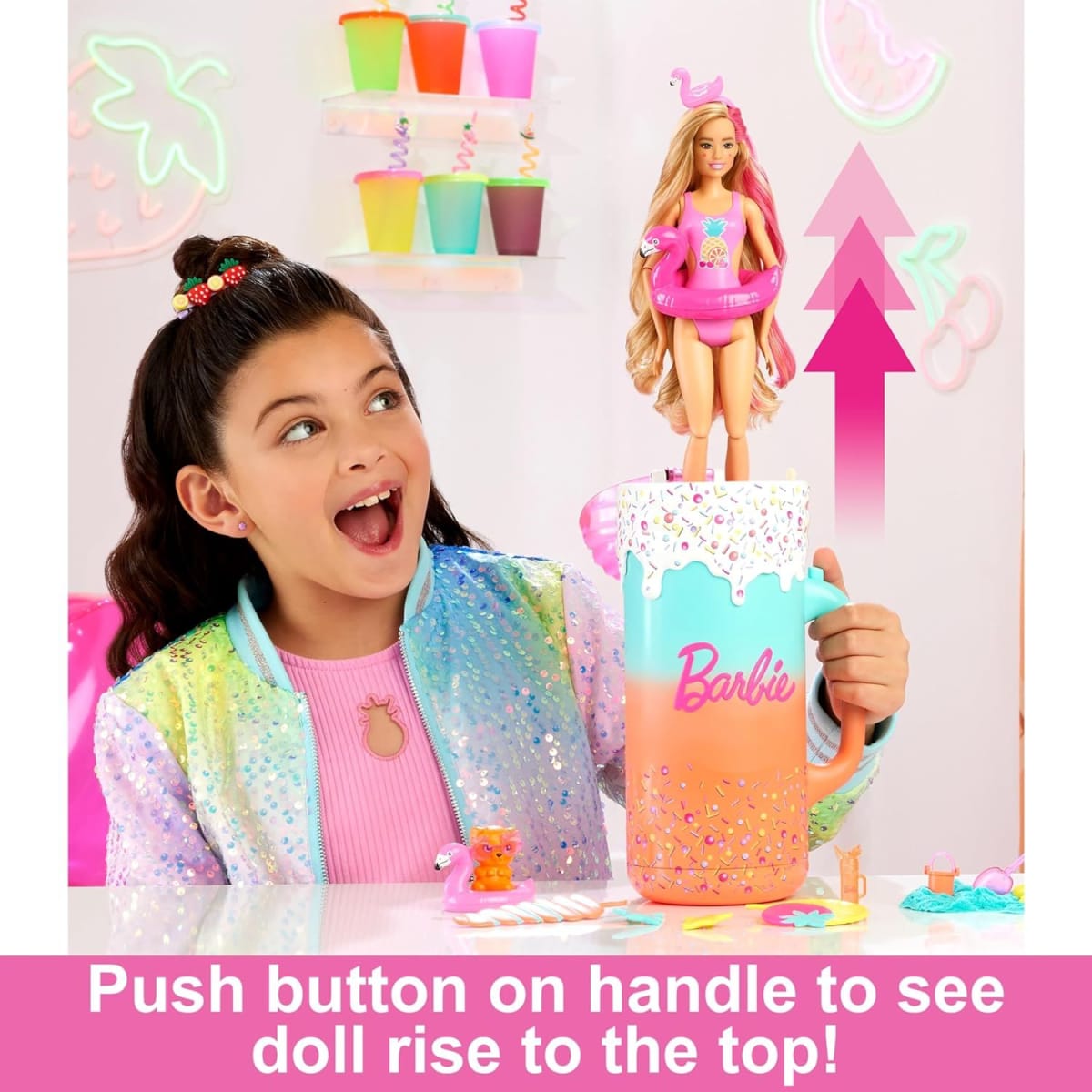 Muñeca Barbie Pop Reveal  Serie Frutas Deluxe3