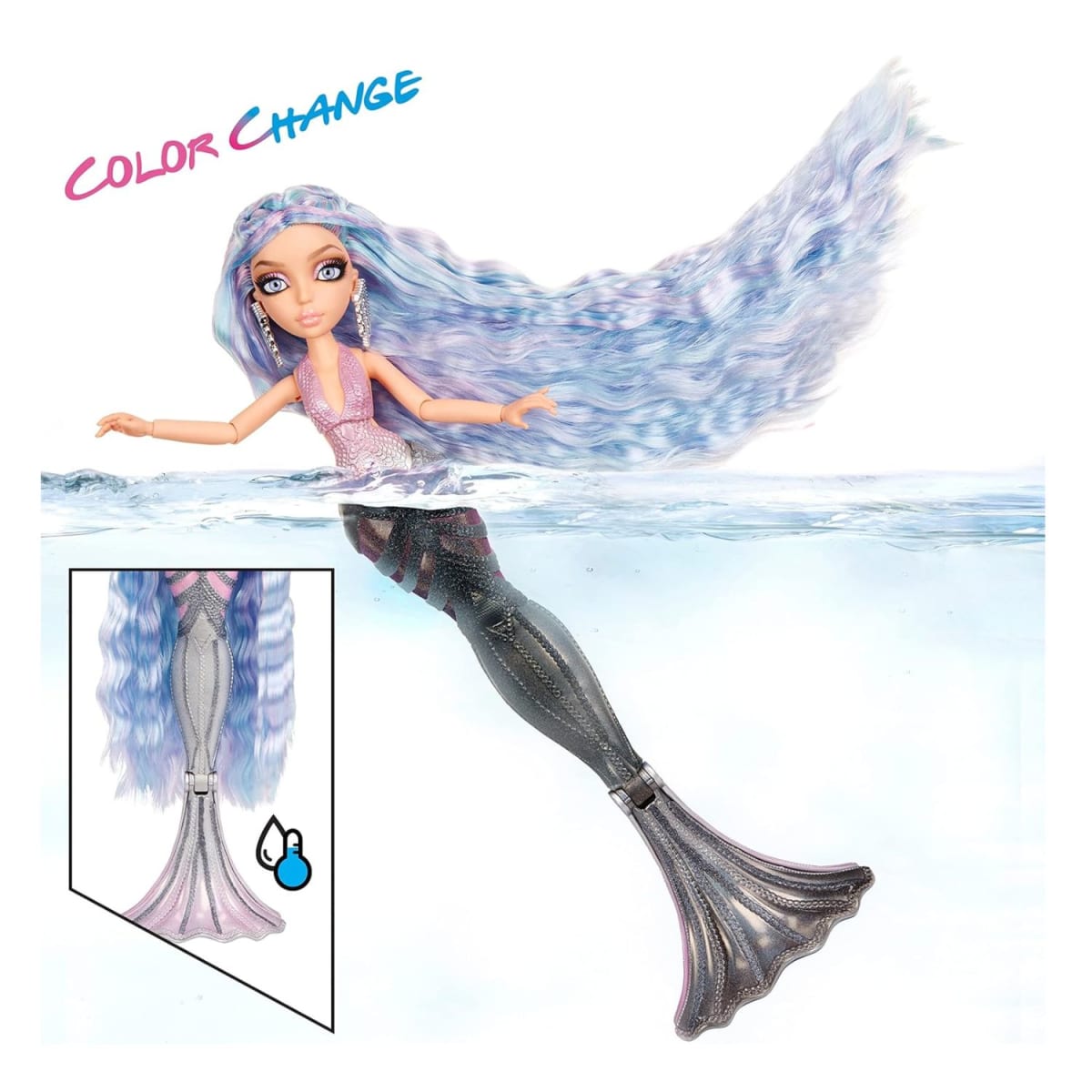 Muñeca Mermaze Deluxe Color Change3