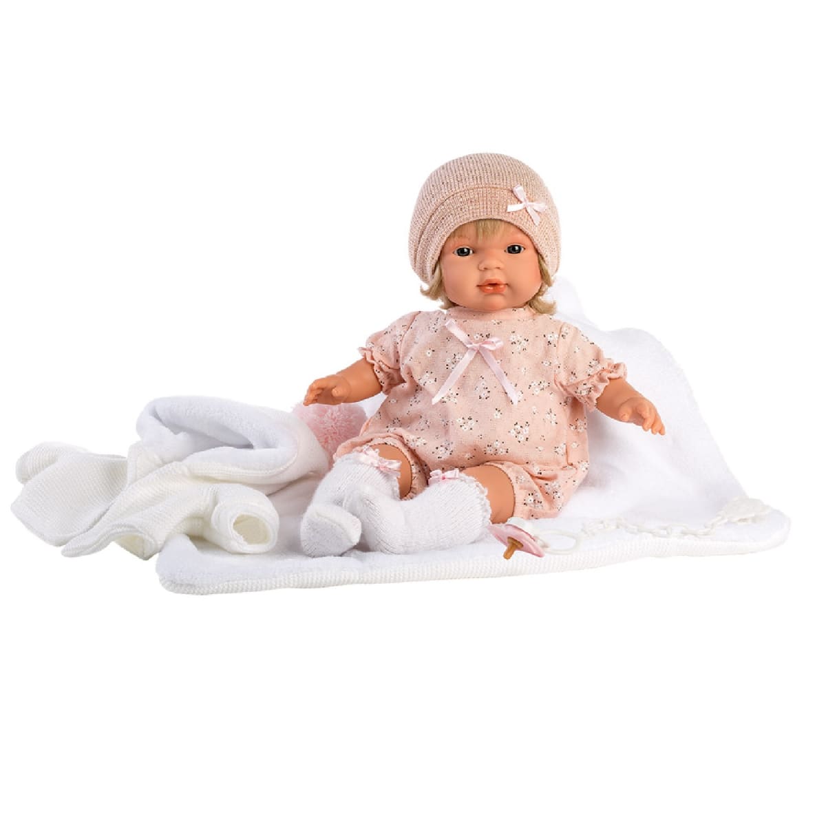 Muñeca Llorens Lola Llorona 38cm Mantita2