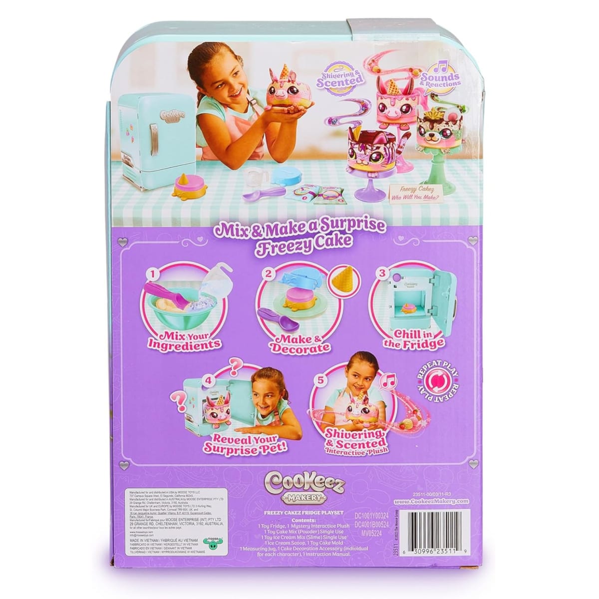 Cookeez Makery Freezy Cakez Peluche Interactivo Sorpresa3