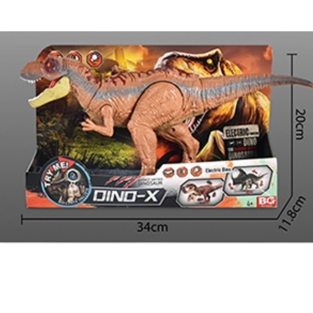 Figura Dinosaurio T- Rex con Luz y Sonido1