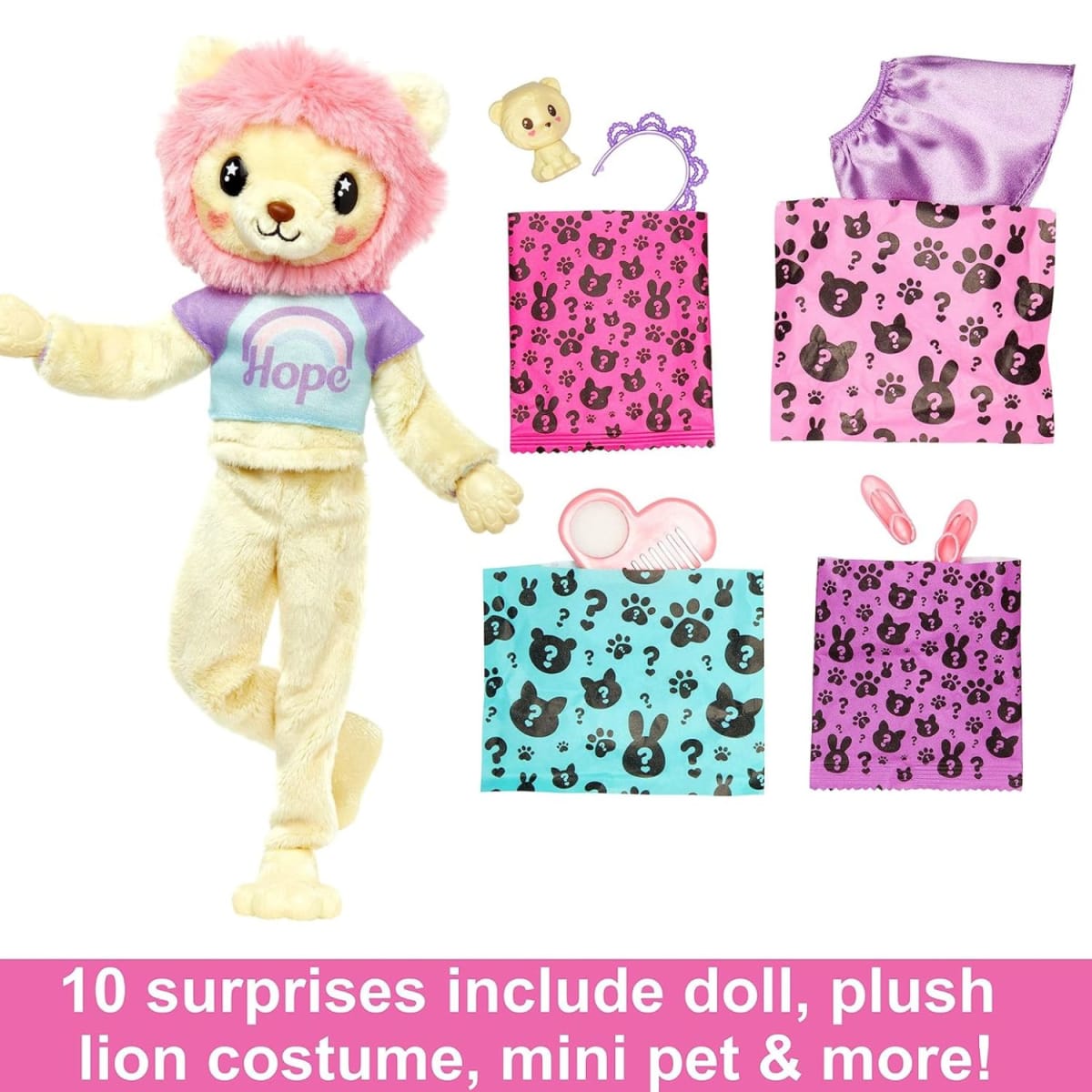 Barbie Cutie Reveal Cozy Cute Tees Barbie León3