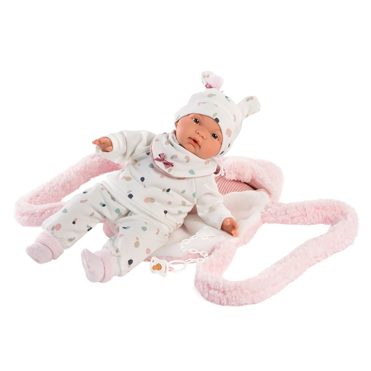 Muñeca Llorens Joelle Llorona 38cm con Colgador4
