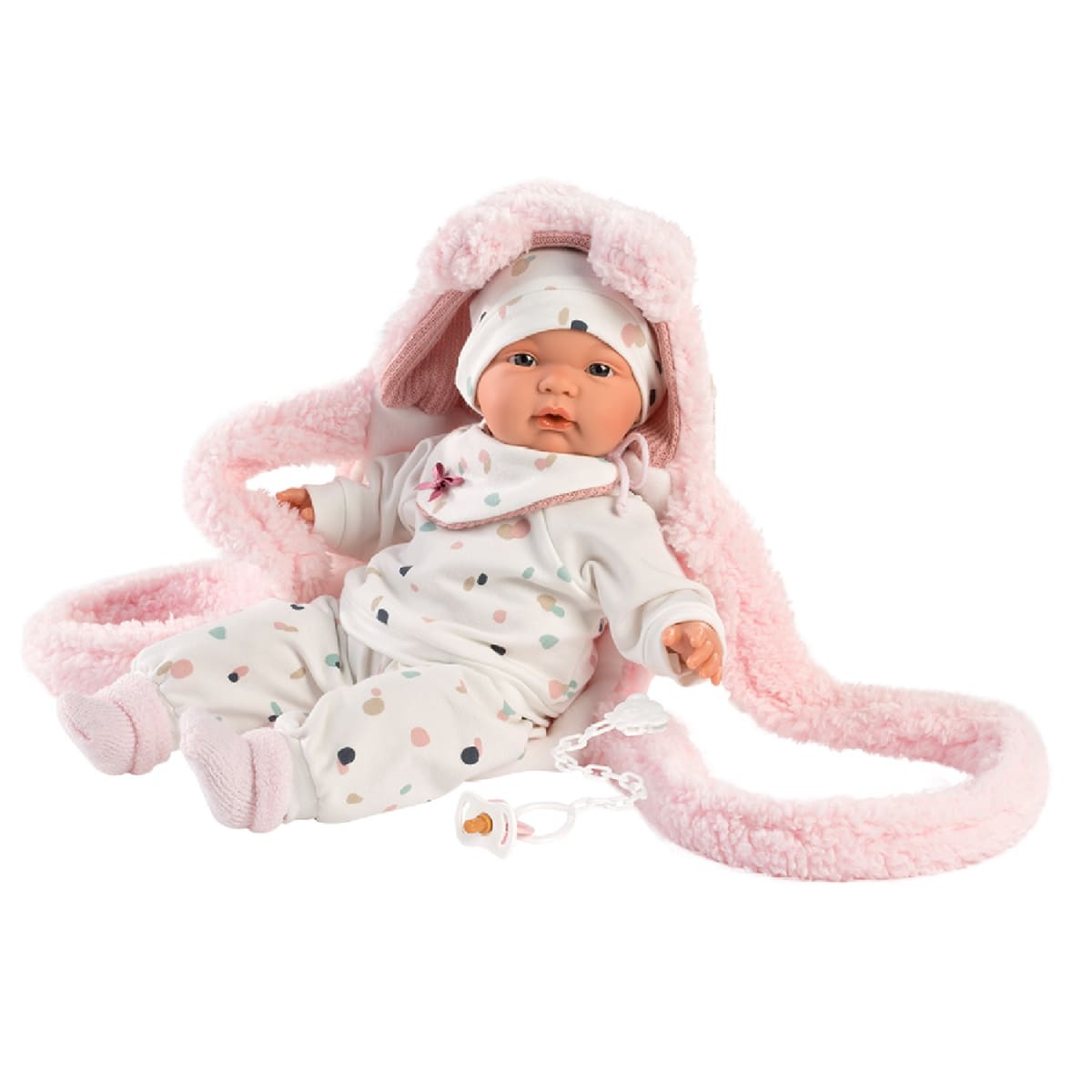 Muñeca Llorens Joelle Llorona 38cm con Colgador2