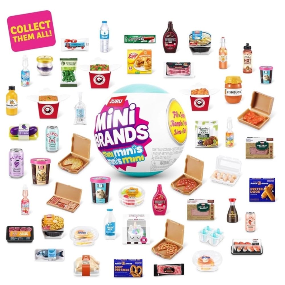 Mini Brands Cápsula Sorpresa llena la Refrigeradora4