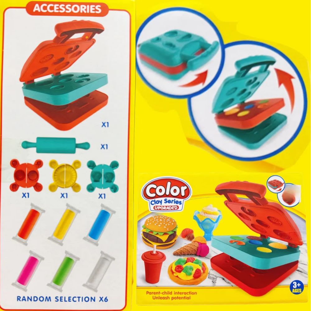 Masas Moldeables con Sanguchera y accesorios3