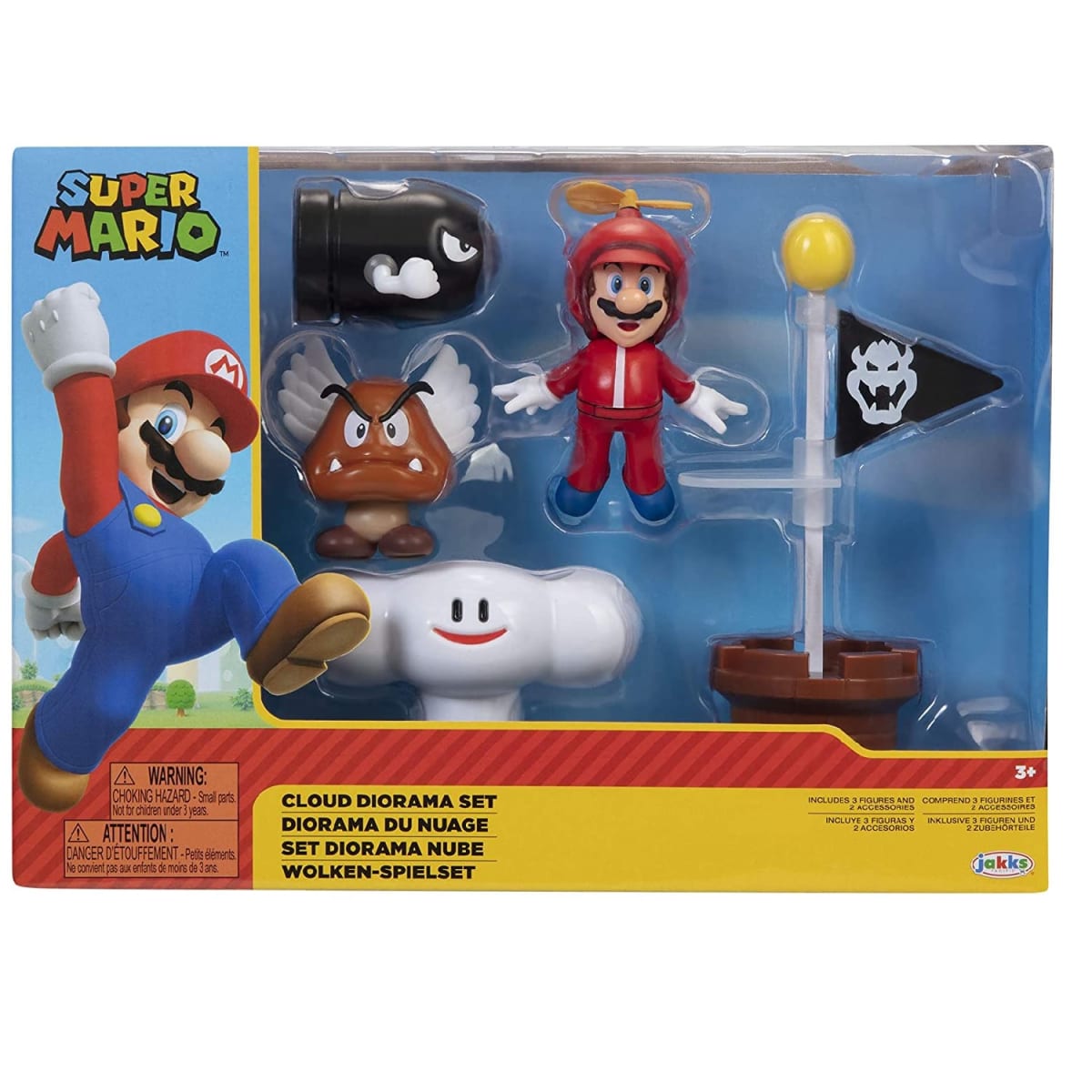 Set Diorama Nube Super Mario4