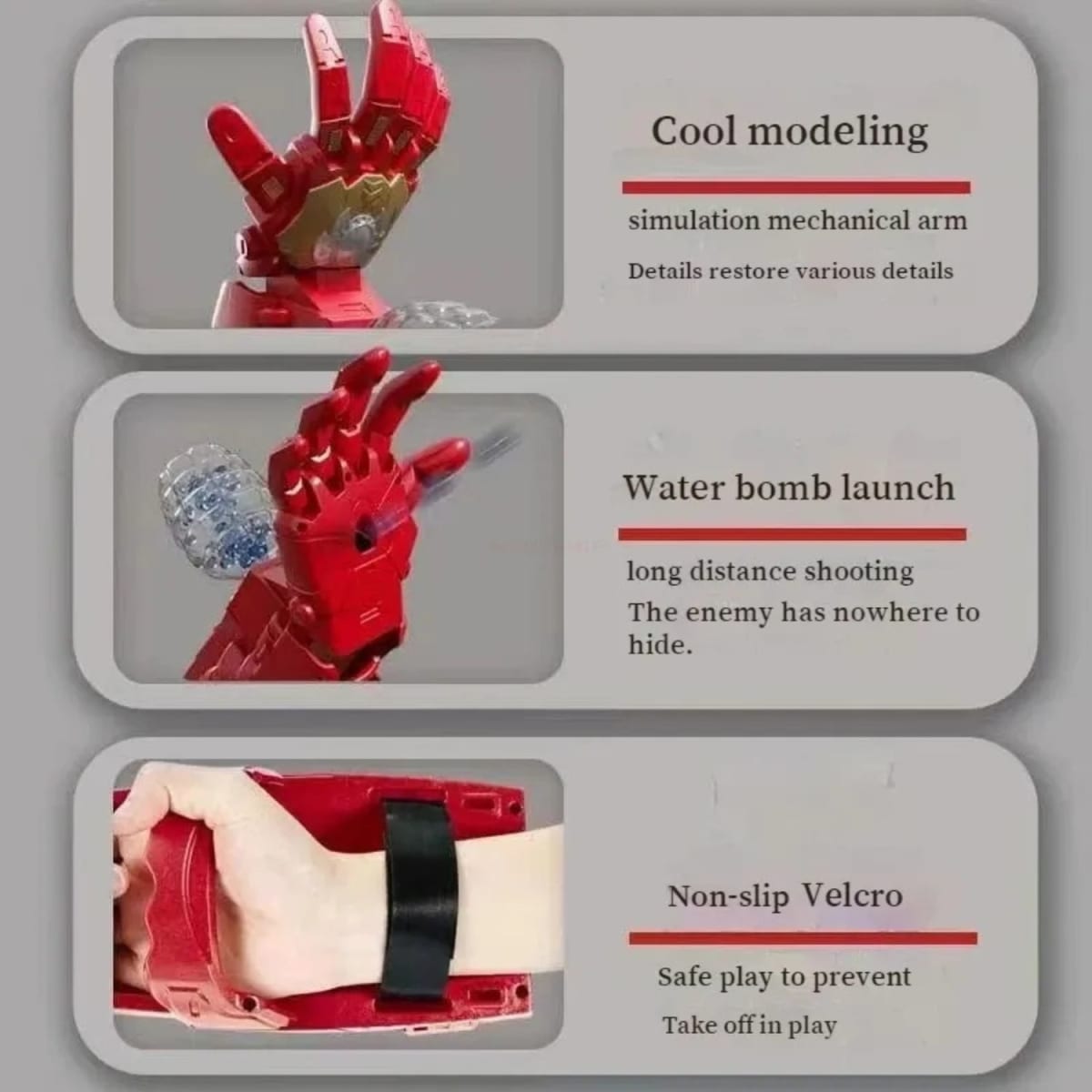 Brazo Iron Man Hidrogel4