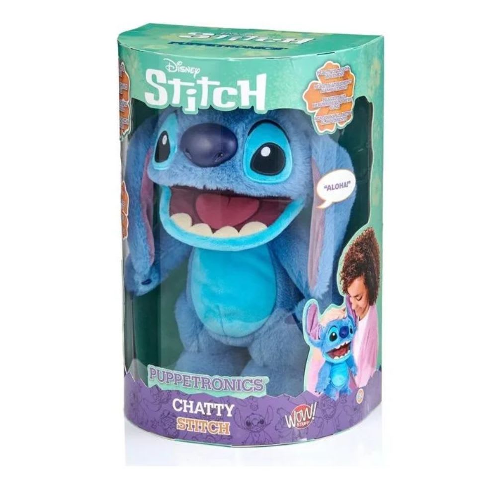 Peluche Disney Chatty Stitch +50 Frases y Sonidos4