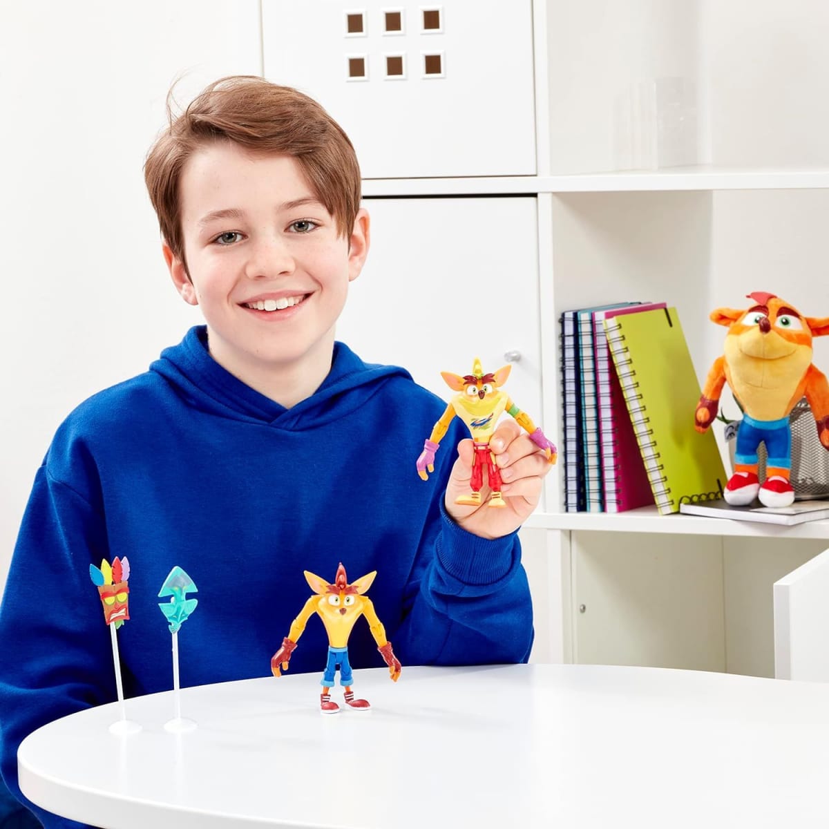 Crash Bandicoot Figura Biker Crash Articulado4