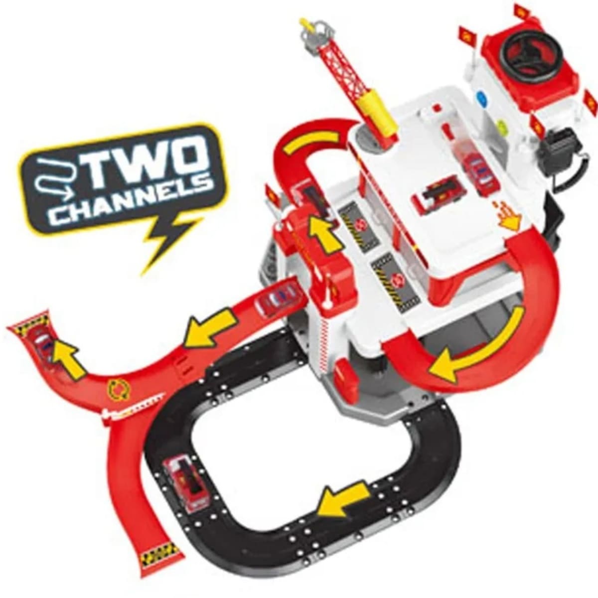 Pista Multifuncional Estación de Bomberos Luz, Agua, Sonido4