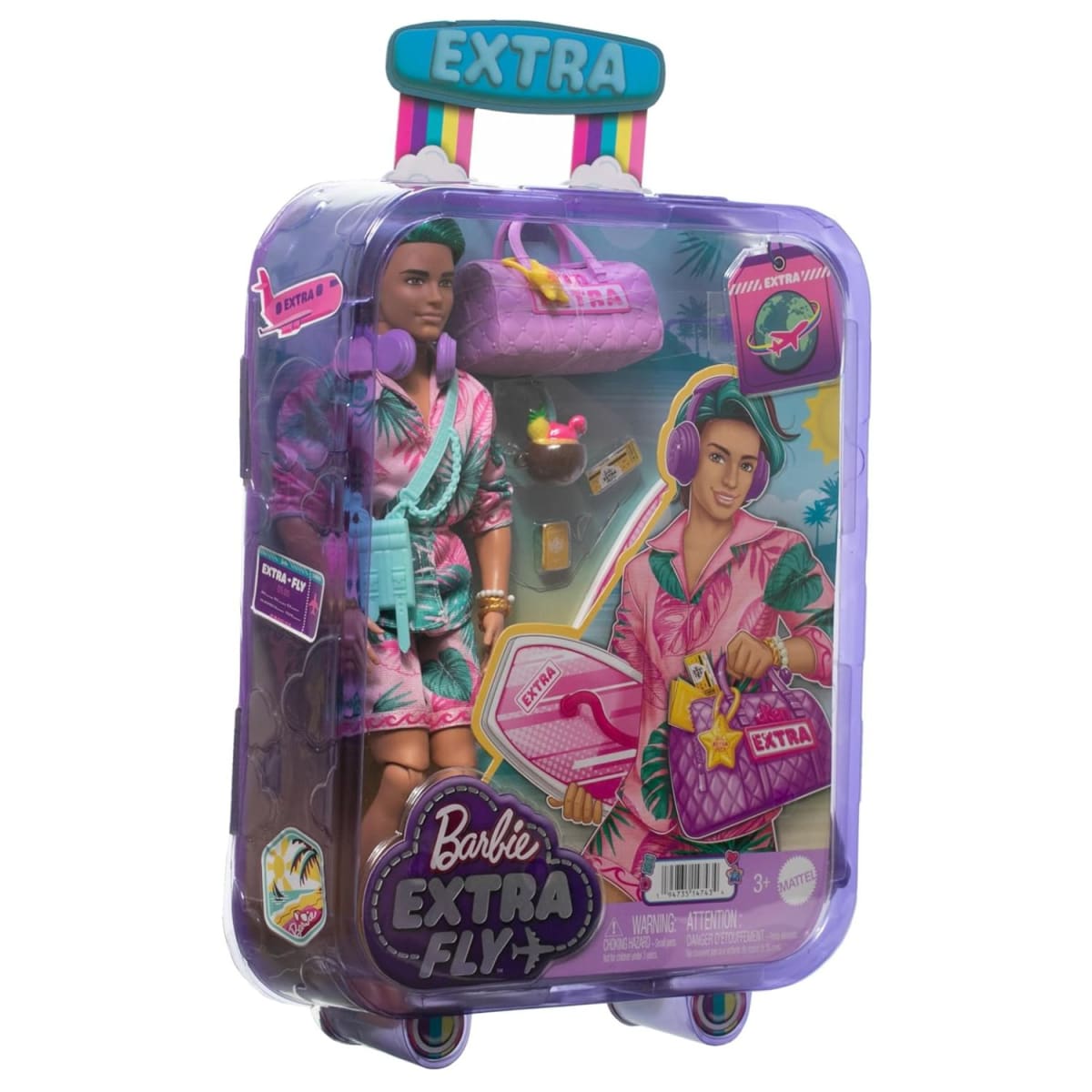 Muñeco Ken Colección Barbie Extra Fly 4