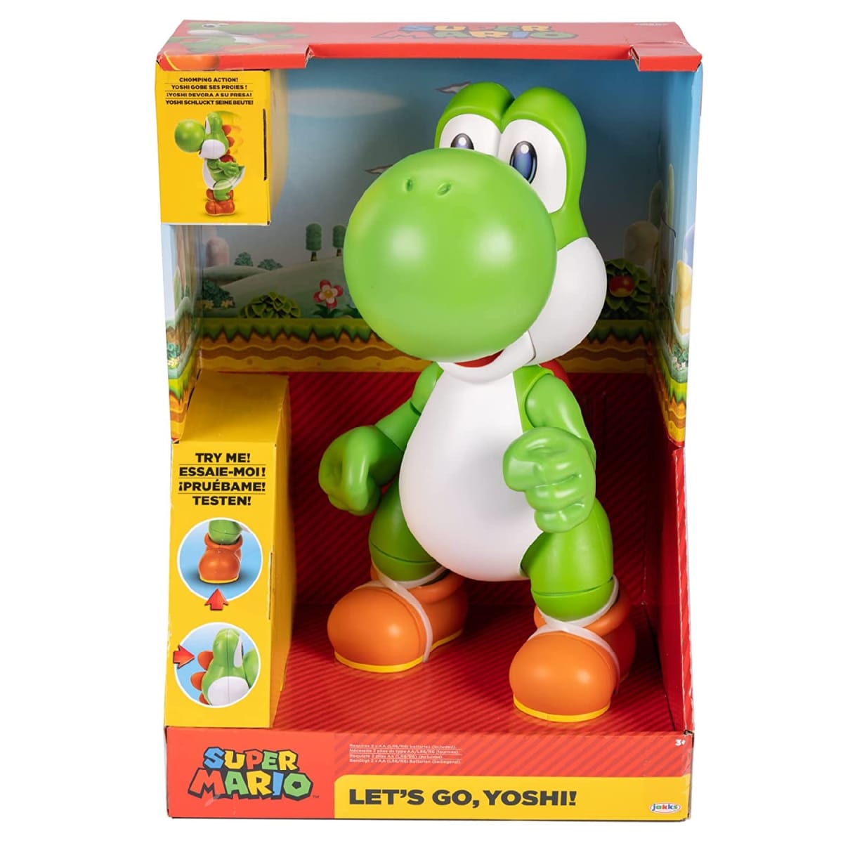 Figura Interactiva Let´s Go Yoshi Super Mario6