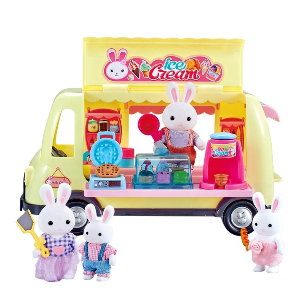 Carrito de Postres y Helados Ternurines Conejitos4