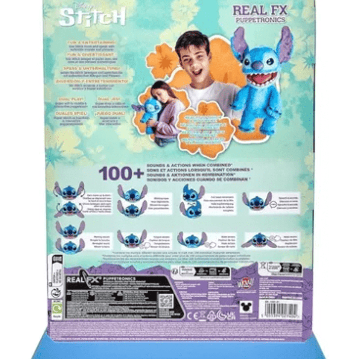 Peluche Animatronico Stitch de 45 cm con + de 100 Combin4