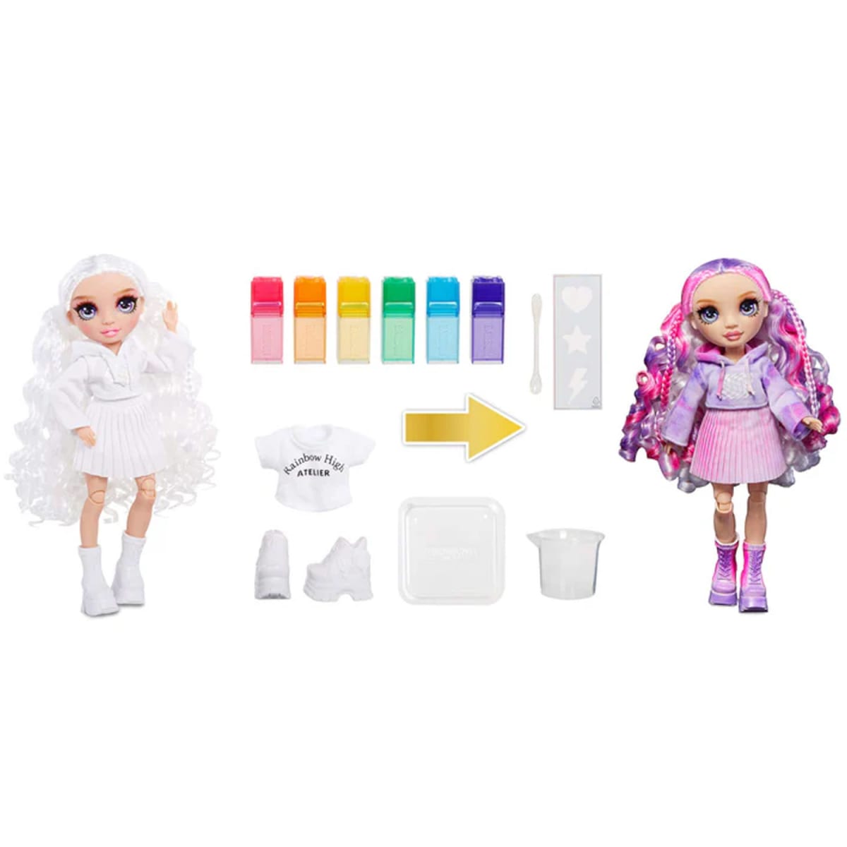 Muñeca Rainbow High Watercolor & Create-Purple4