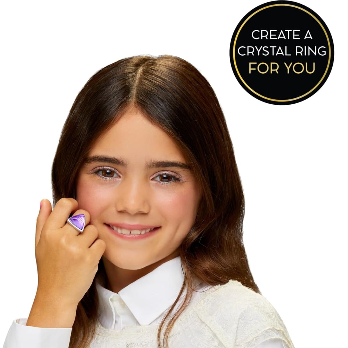 Muñeca Rainbow High Creative Crystals Violet4