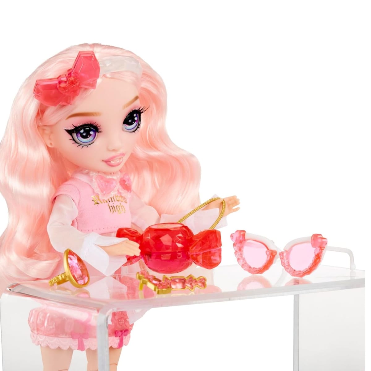 Muñeca Rainbow High Creative Crystals Bella Parker4