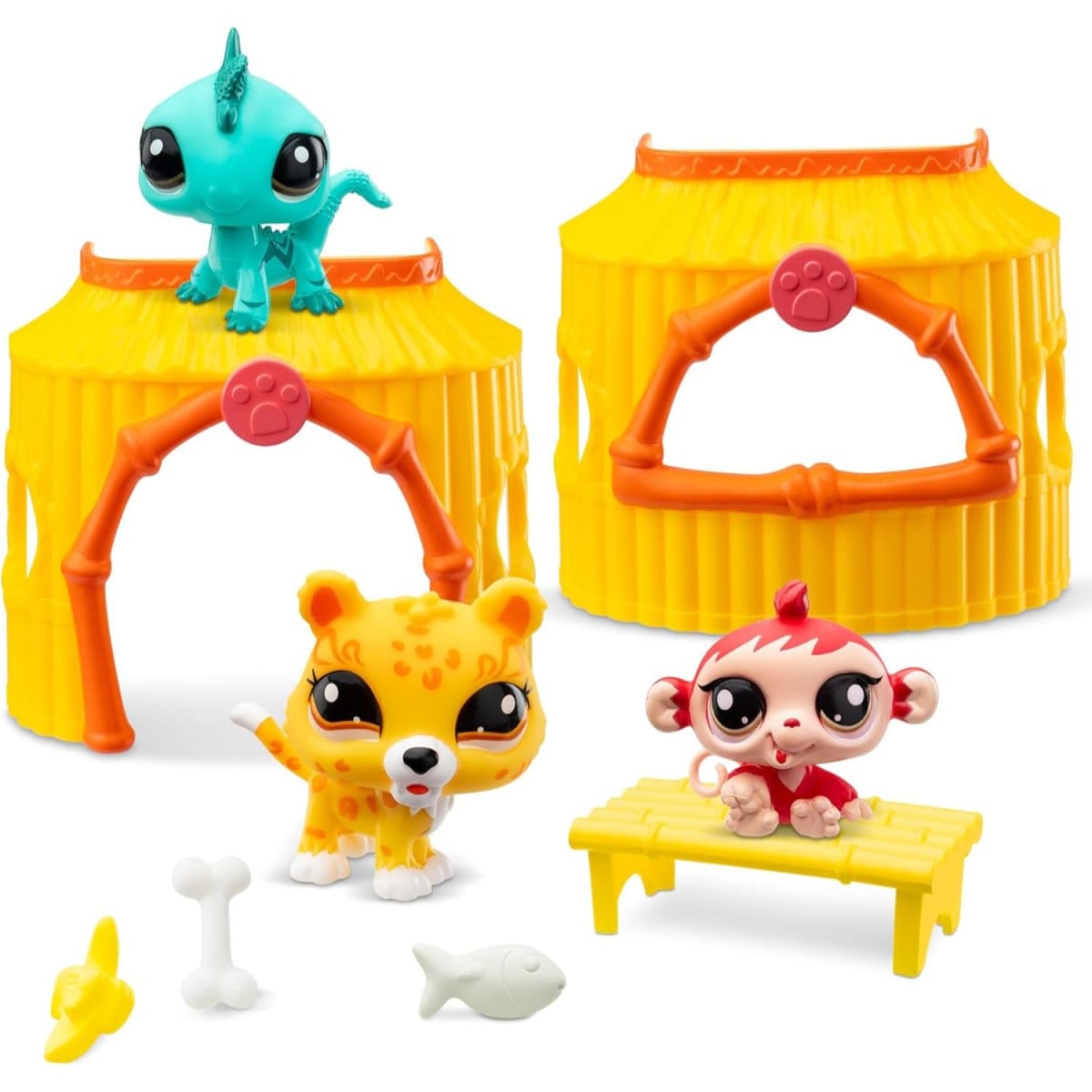 Playset Littlest Pet Shop Tiki Jungla4
