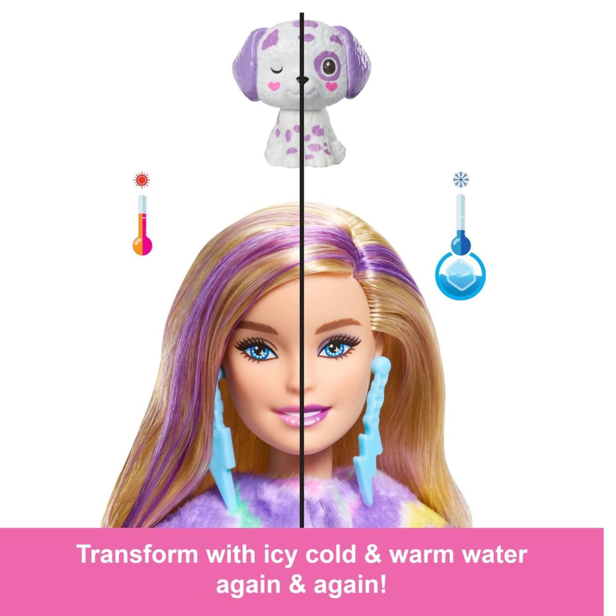 Barbie Cutie Reveal Serie Ensueño Dalmata Arcoiris16