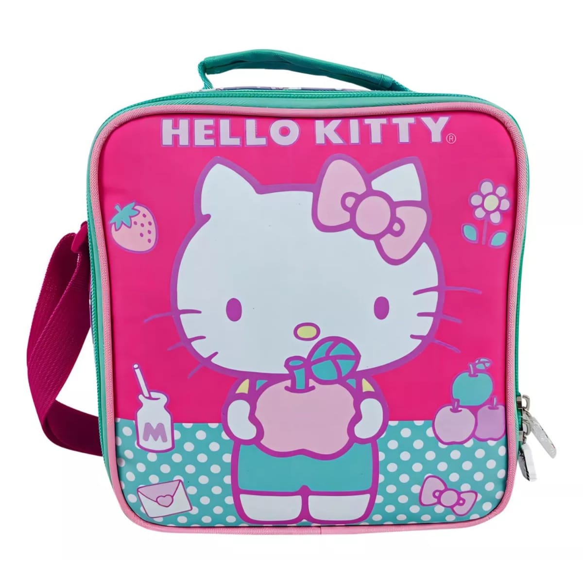 Set Mochila Hello Kitty Grande + Lonchera + Cartuchera 4