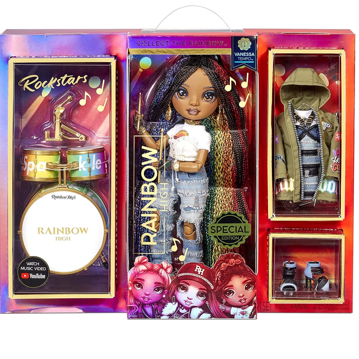 Muñeca Rainbow High Rockstar Vanessa Tempo5