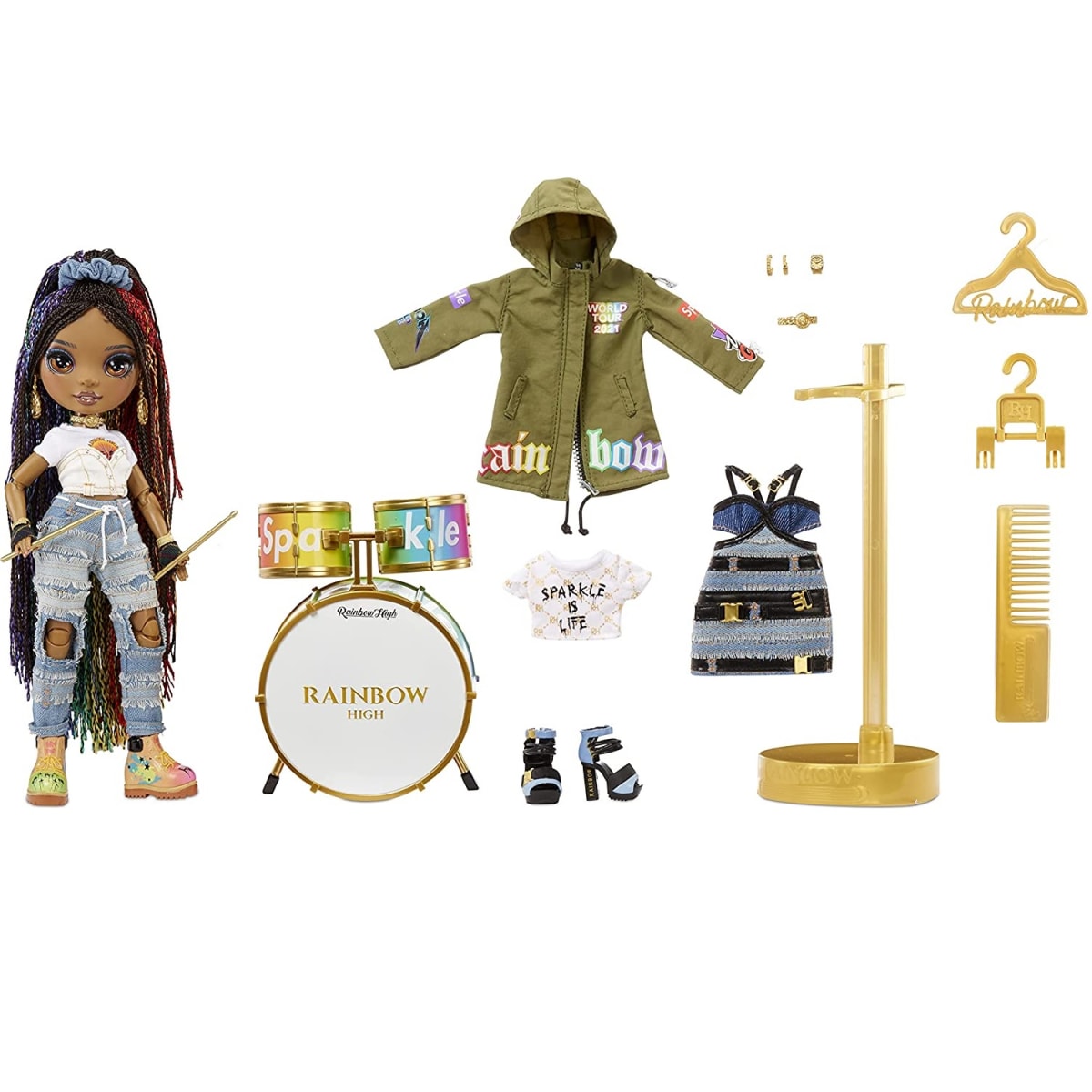 Muñeca Rainbow High Rockstar Vanessa Tempo1