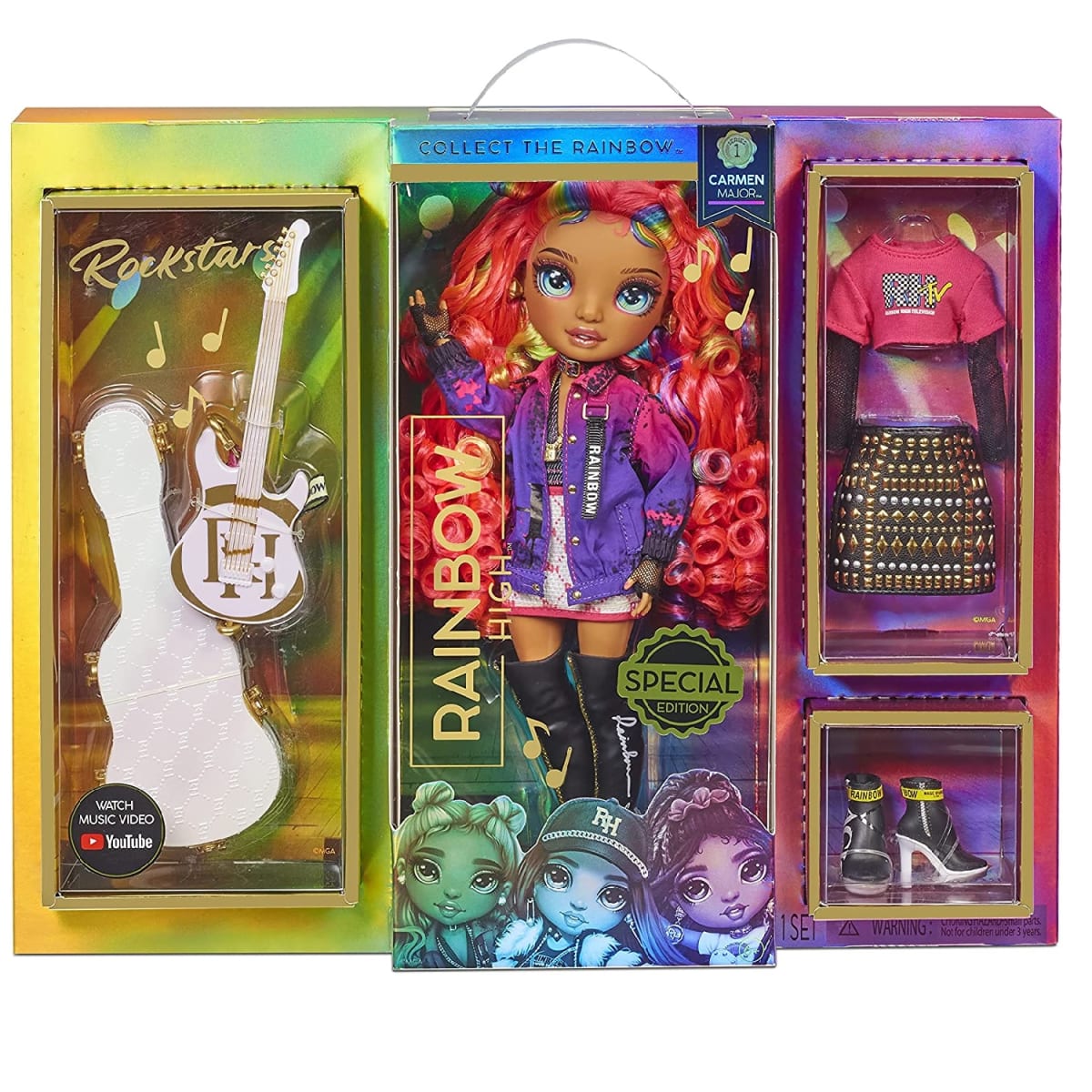 Muñeca Rainbow High Rockstar Carmen Major5