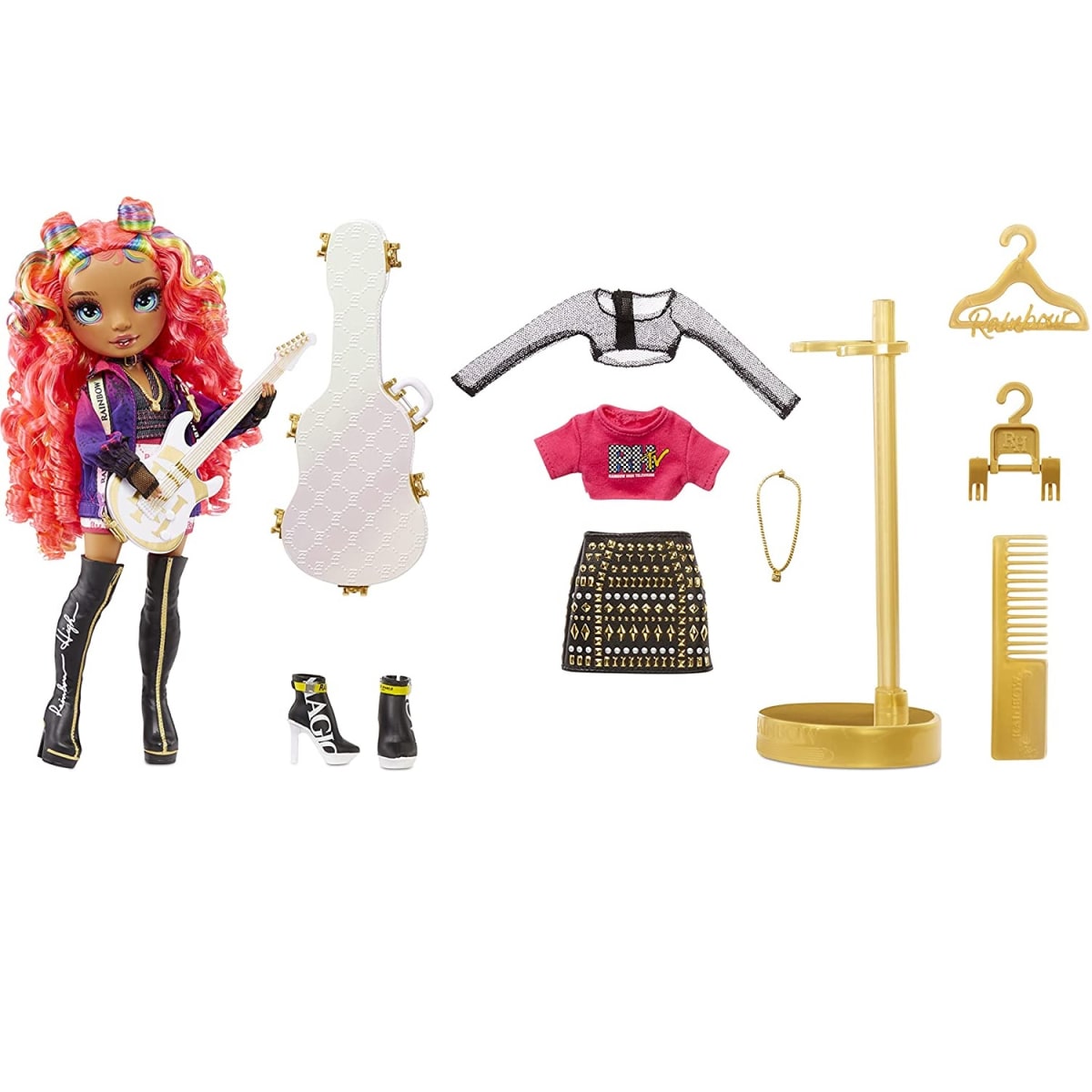 Muñeca Rainbow High Rockstar Carmen Major4