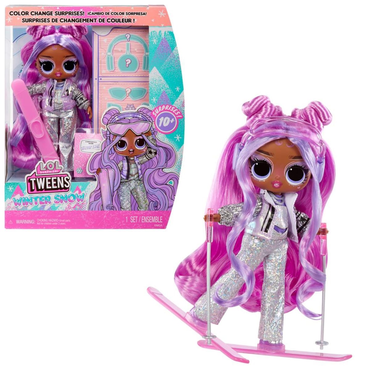 Muñeca L.O.L. Surprise Tweens Winter Snow Violet1