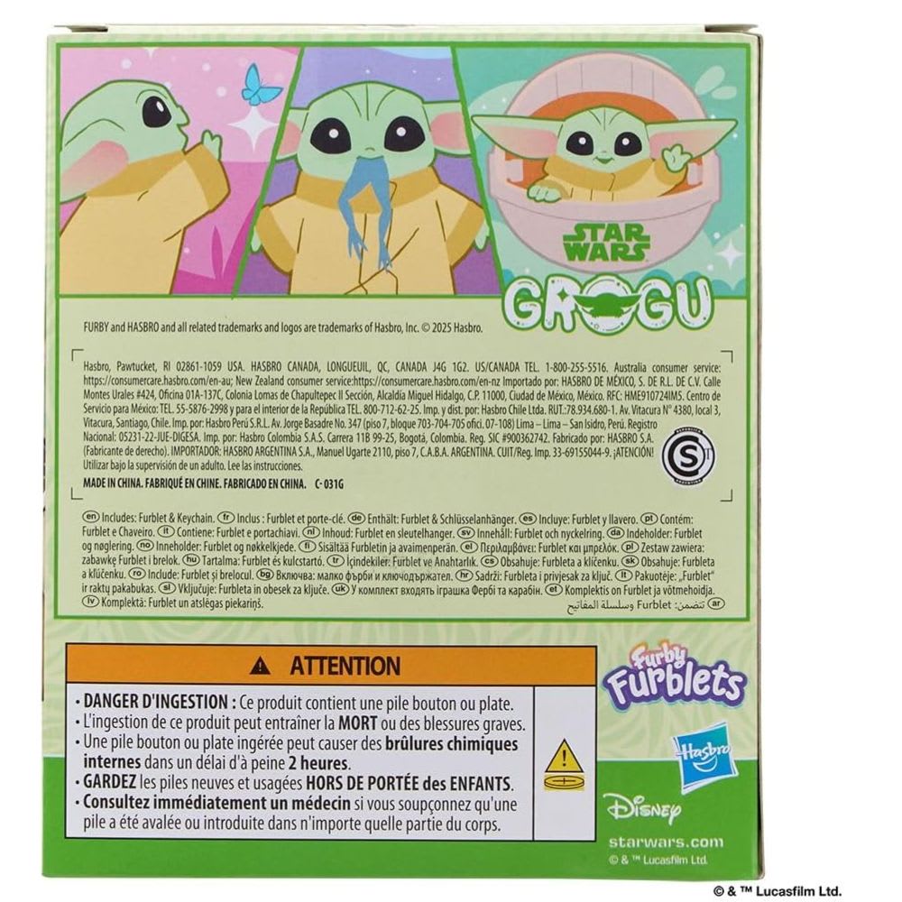 Furby Furblets Grogu Star Wars Interactivo +45 Sonidos4