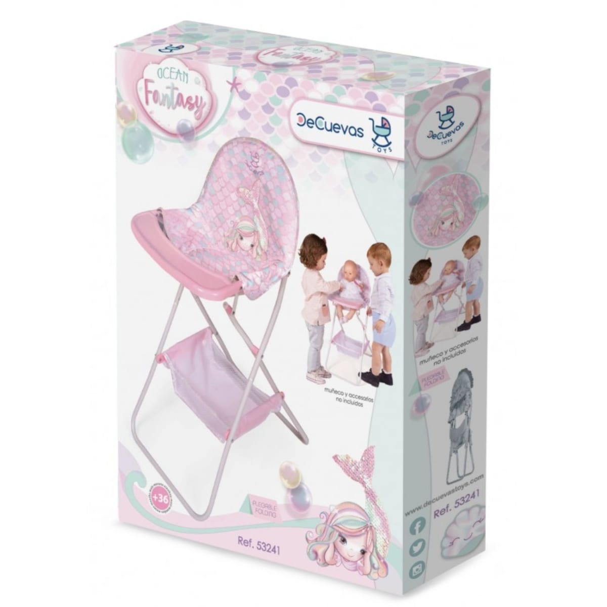 Silla Plegable de Muñecas Ocean Fantasy 4