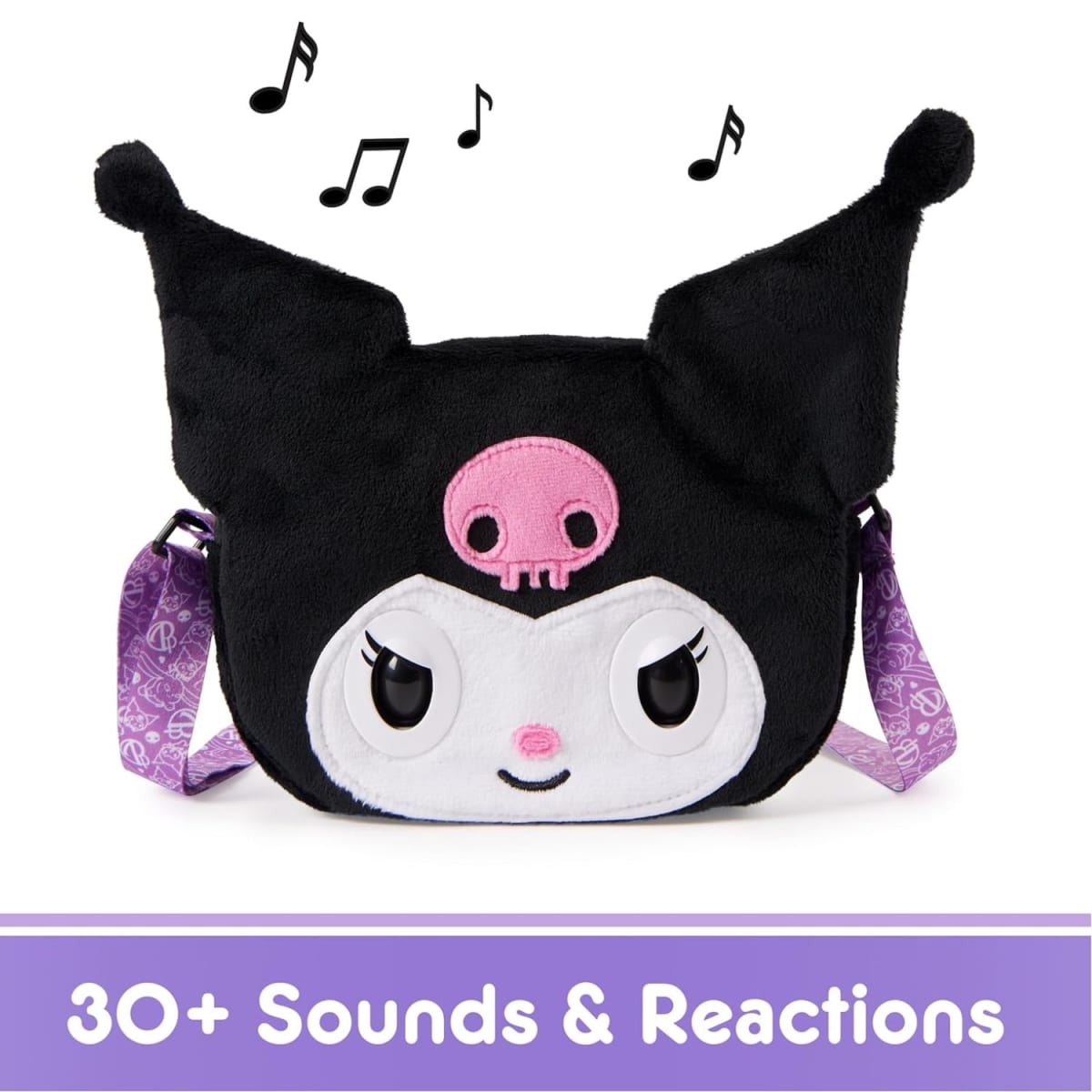 Purse Pets Cartera Interactiva Sanrio- Kuromi4