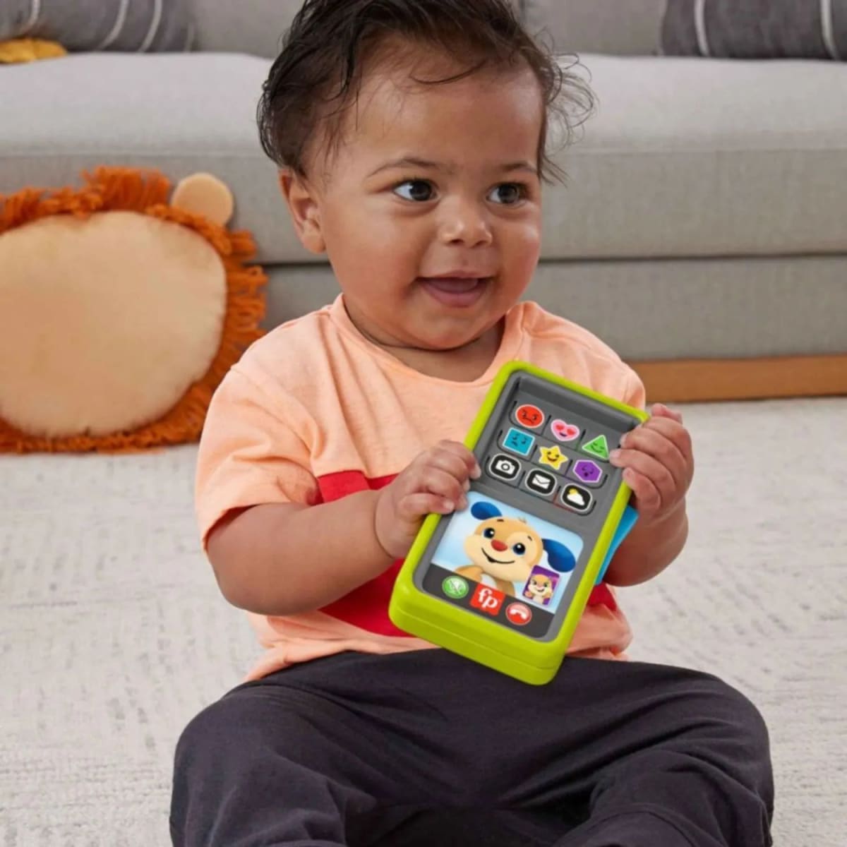 Fisher Price Smartphone Deluxe de Aprendizaje Verde4