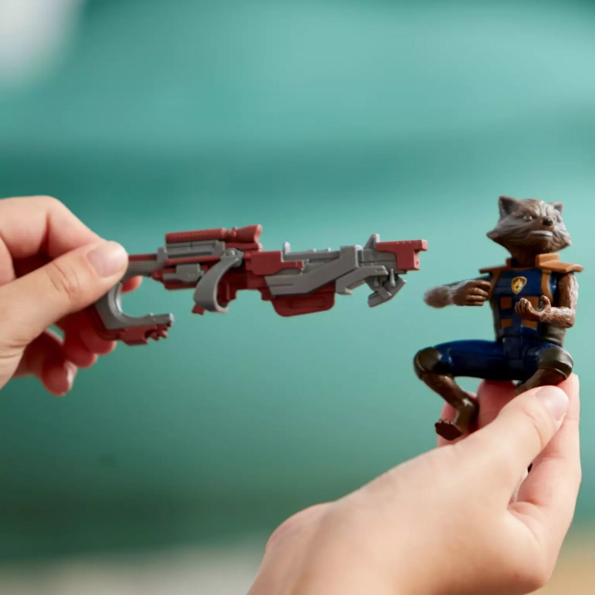 Groot y Rocket con Sonido4