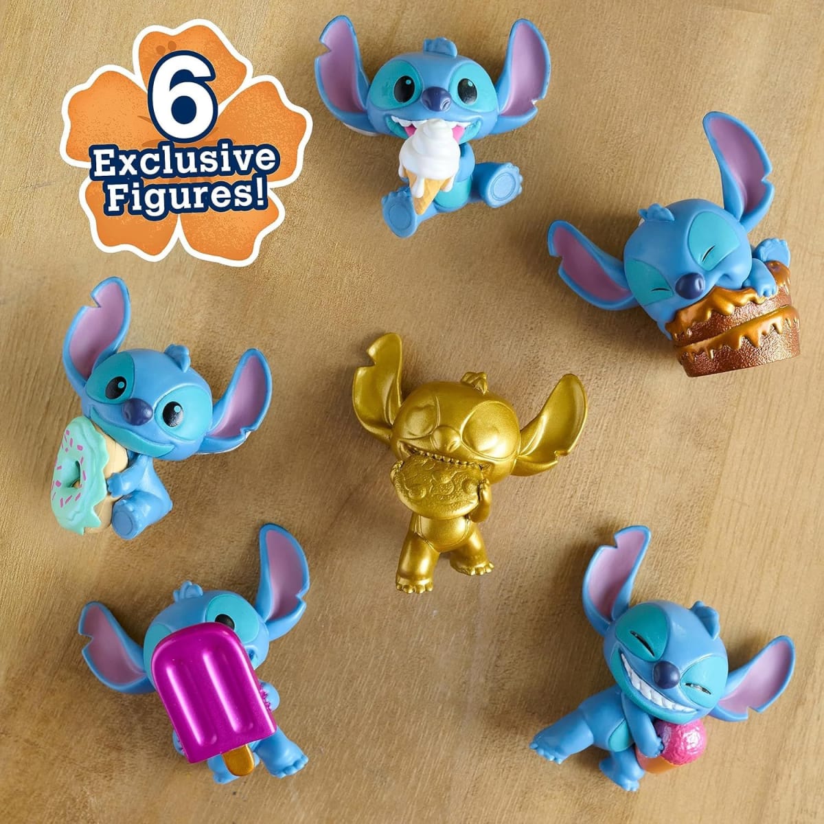 Pack x 6 Figuras de Stitch de Colección2