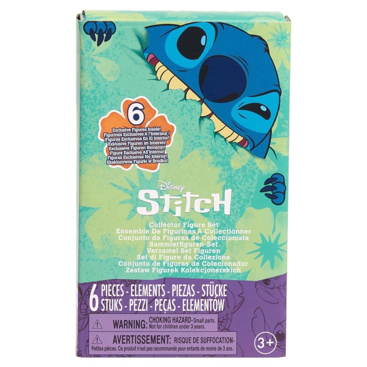 Pack x 6 Figuras de Stitch de Colección3