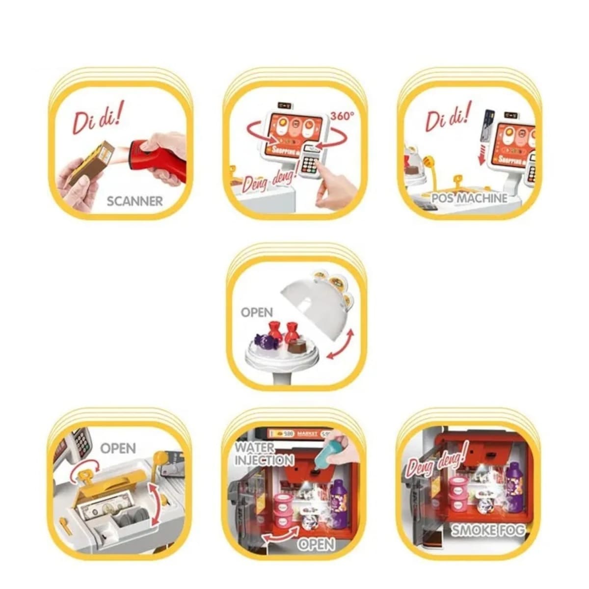 Supermarket con Coche, Luz Sonido y Spray4