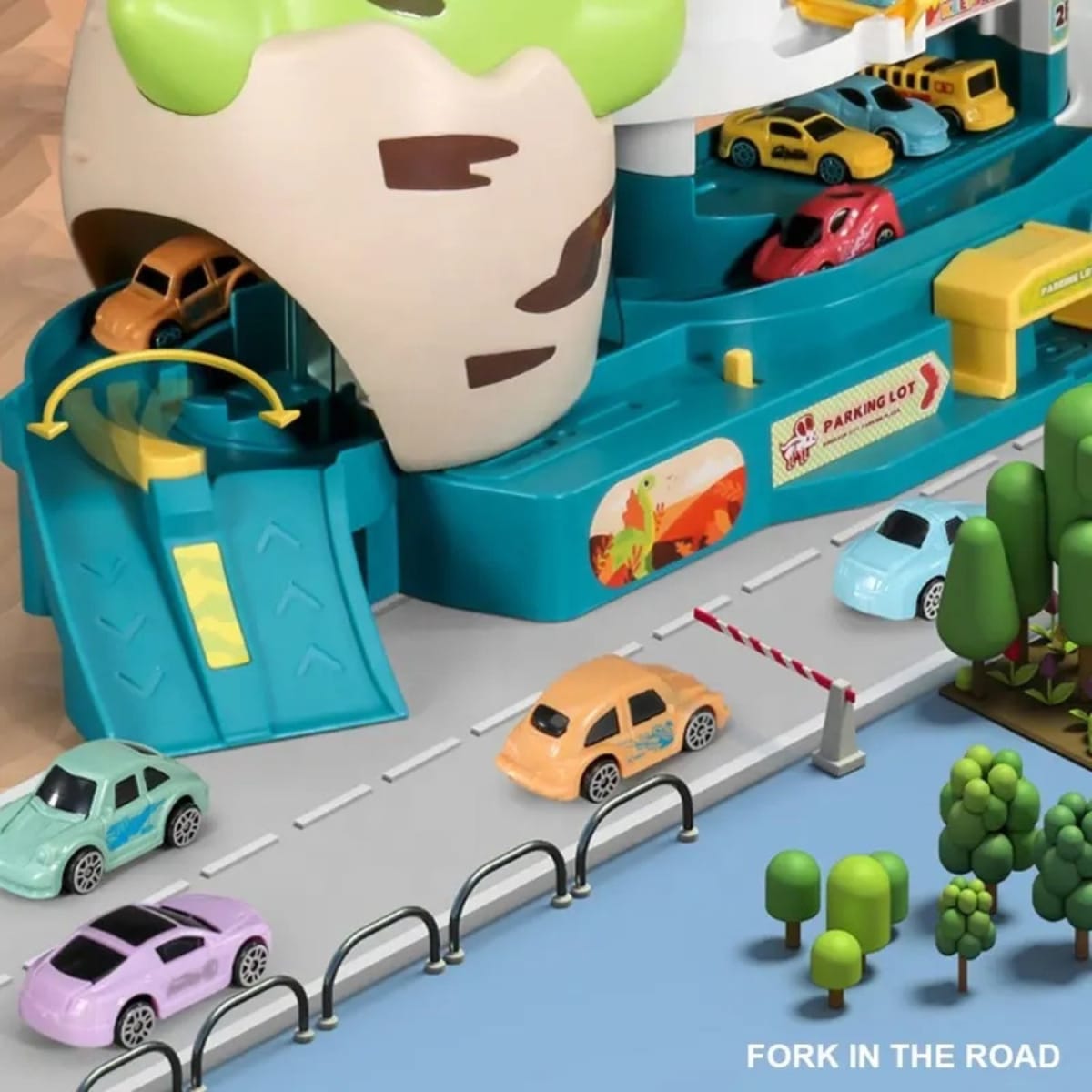 Pista Estación de Garage Dinosasurio4