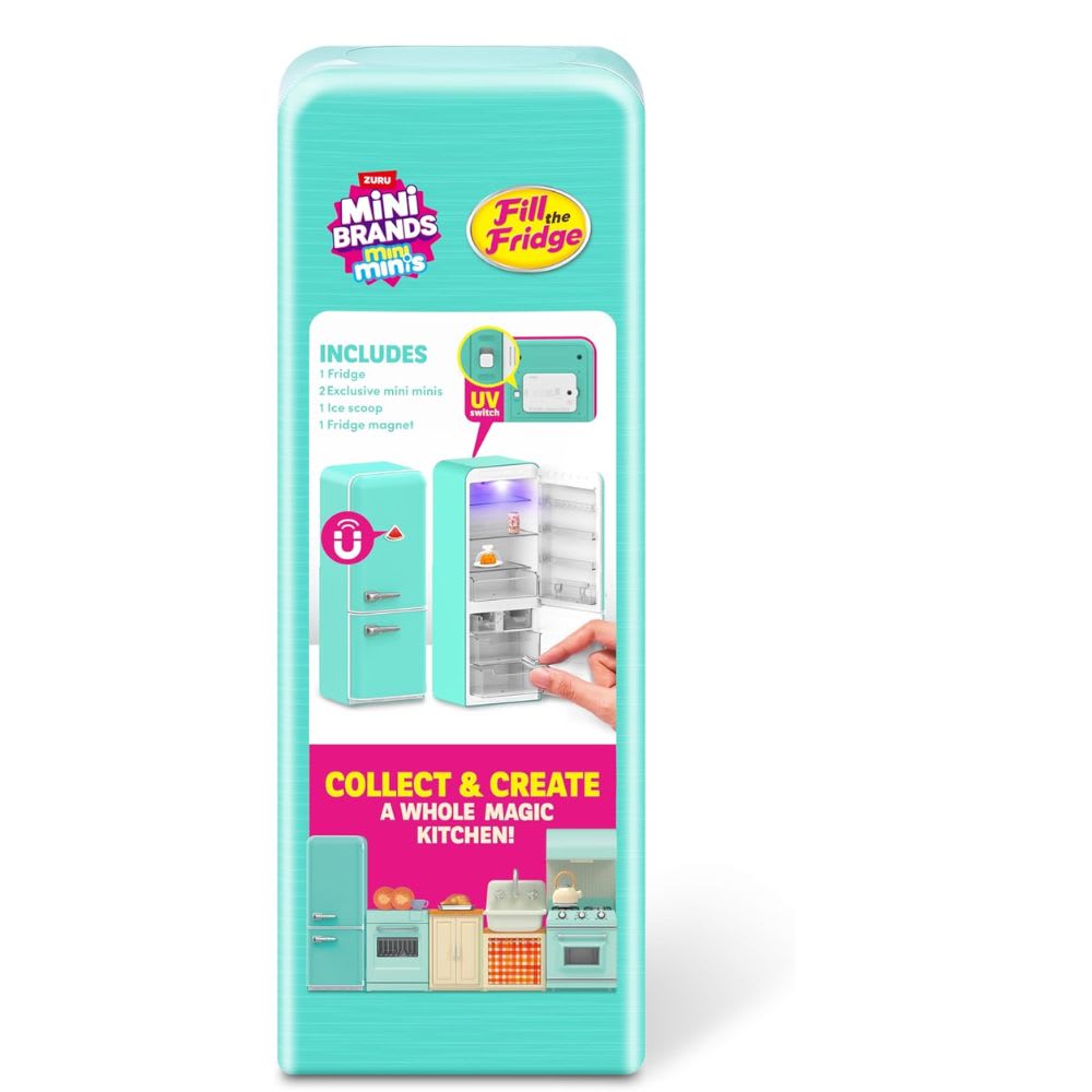 Mini Brands Juego Fill The Fridge con luz UV4