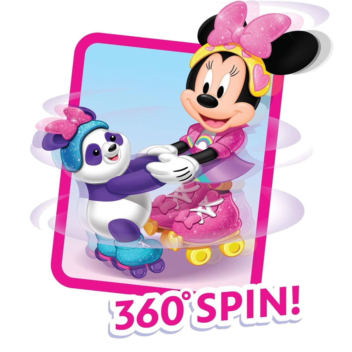 Minnie Mouse Fiesta de patinaje con Luces, Sonido y Movimiento4