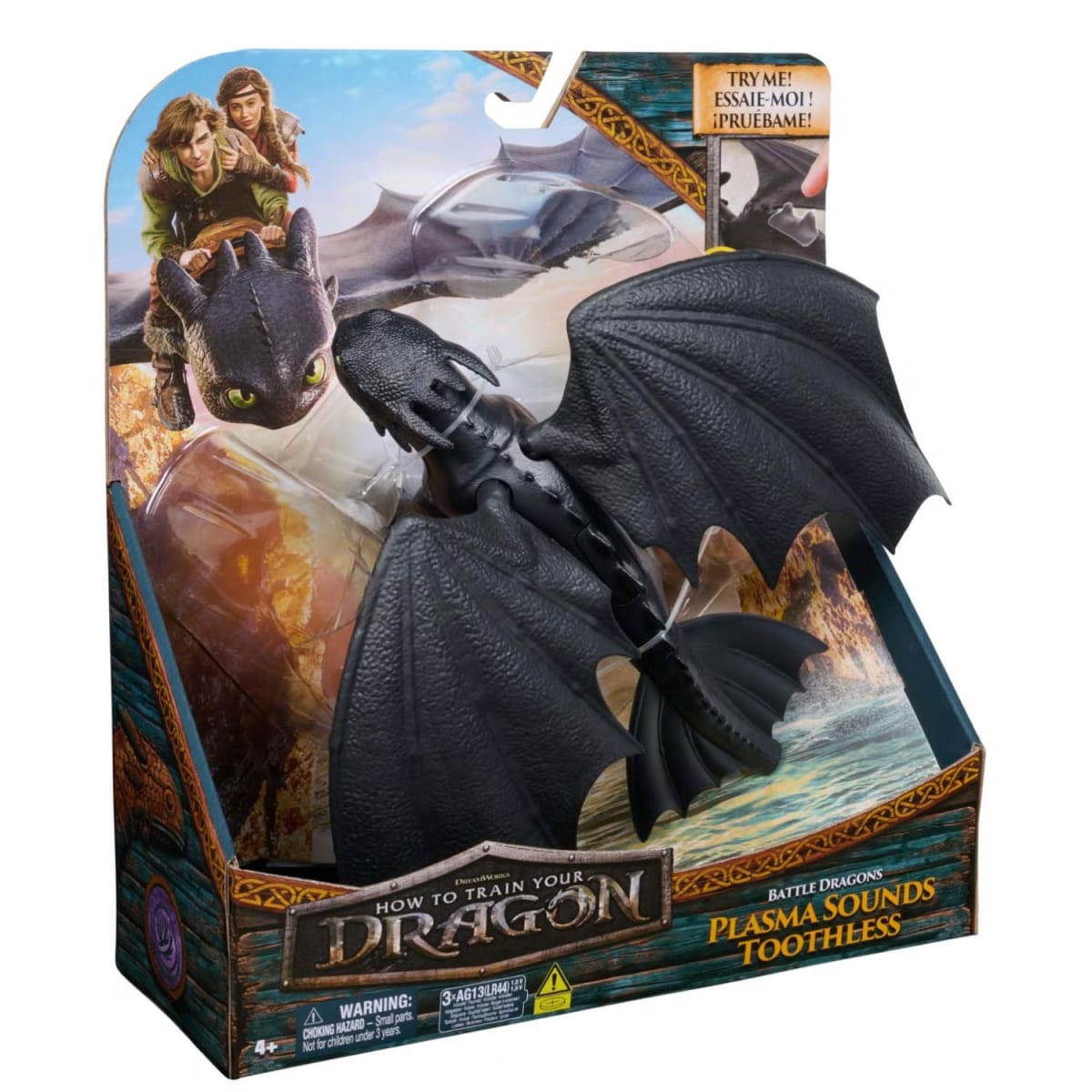 Figura Chimuelo Con Sonidos Cómo Entrenar A Tu Dragón4
