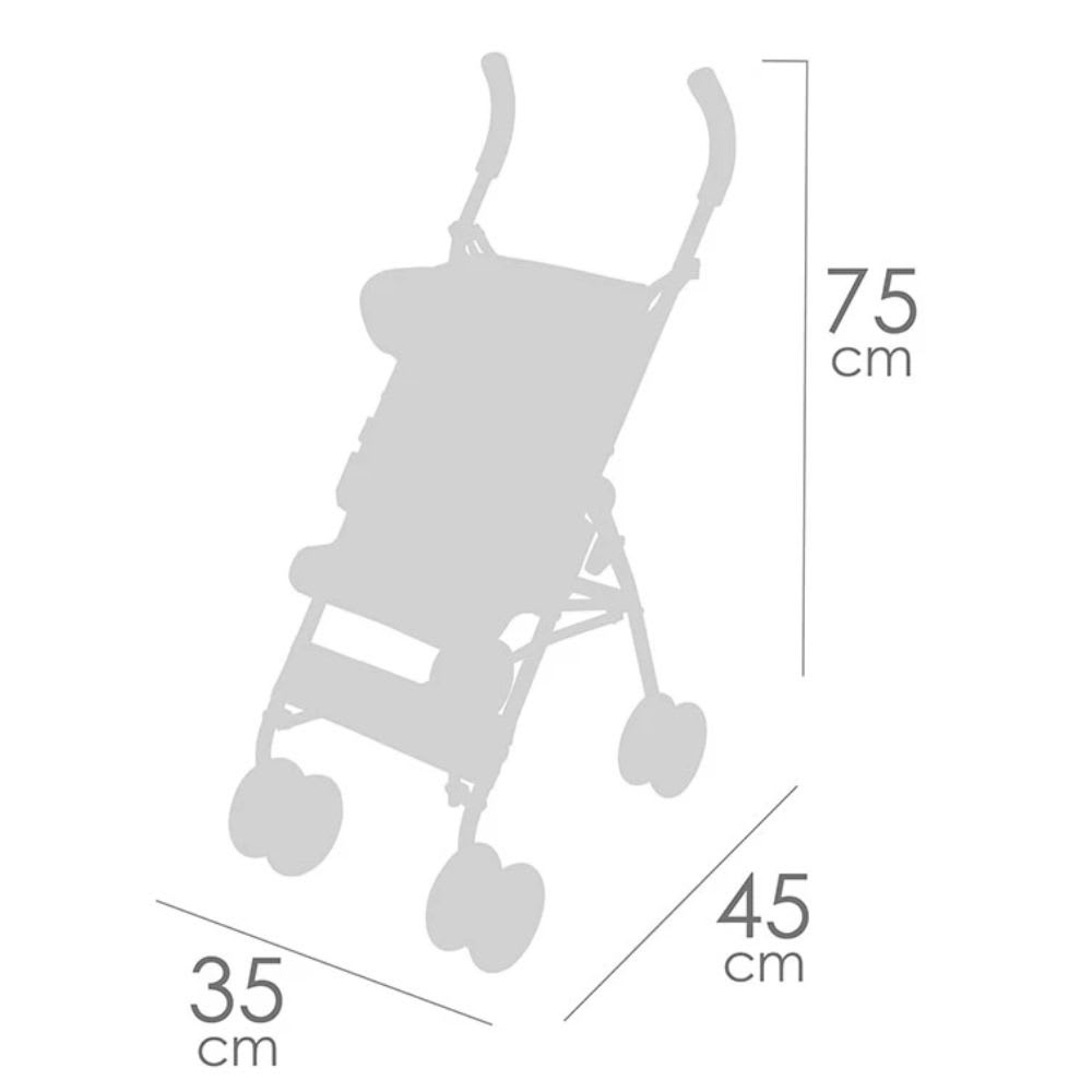 Carro de Muñecas Silla XL Plegable Botanic4