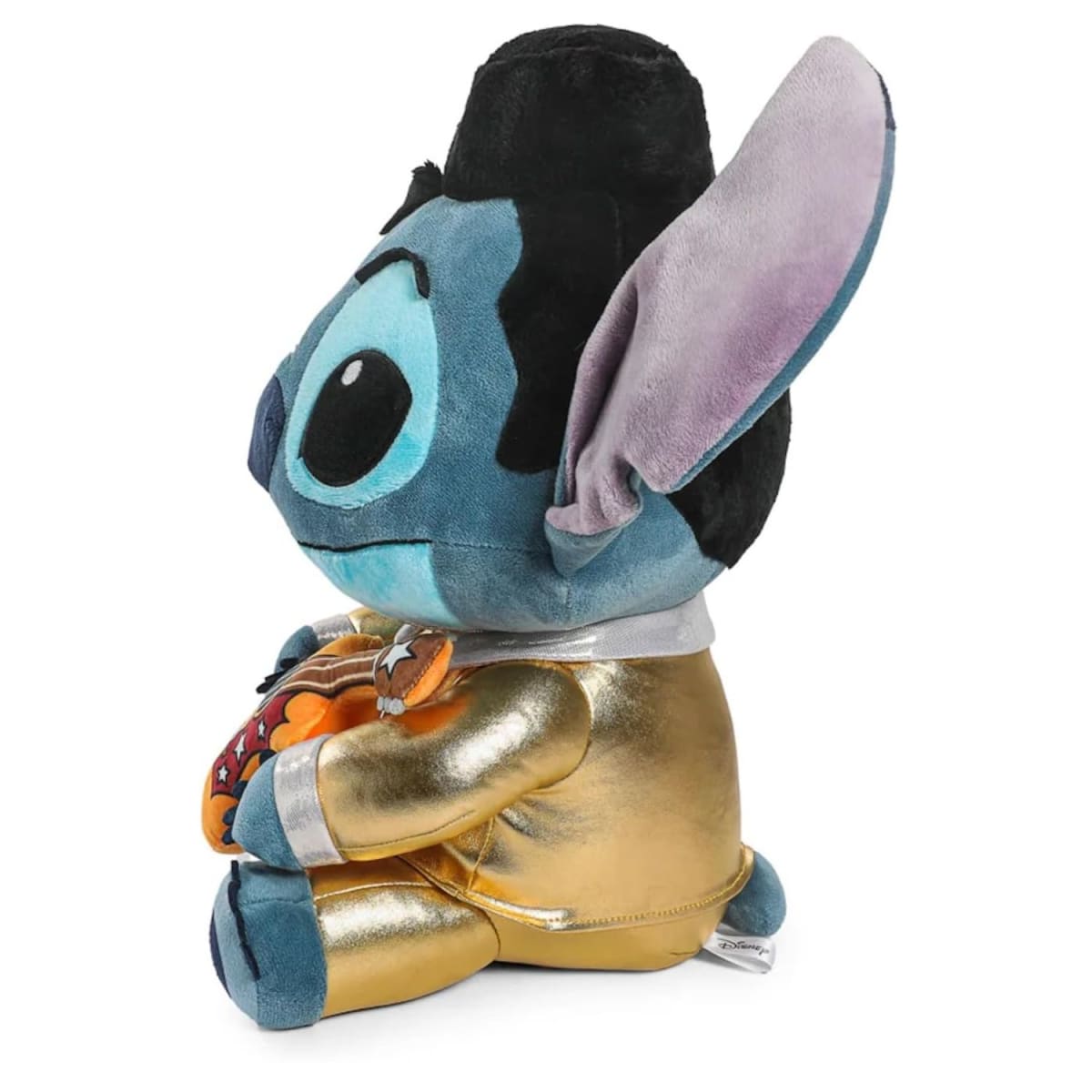 Peluche Stitch Colección Elvis Traje Dorado4