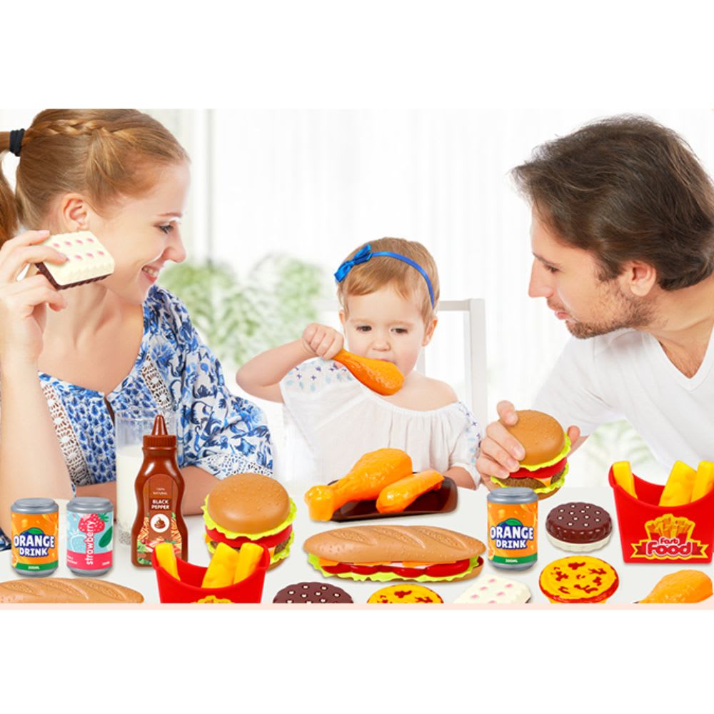 Set Fast Food Comida Rápida Juega y Construye4