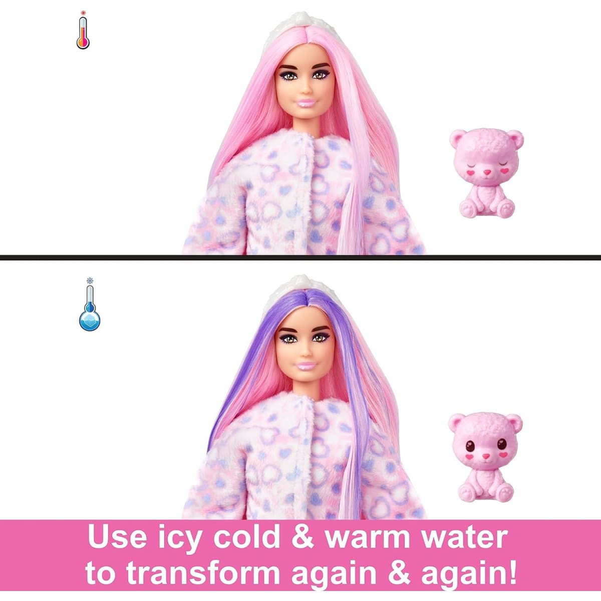 Barbie Cutie Reveal Cozy Cute Tees Barbie Oso 4
